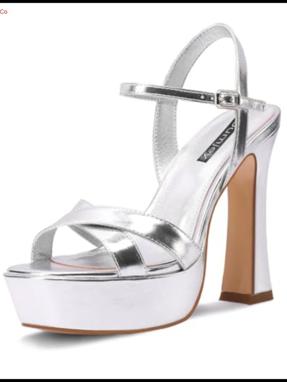 Platform Heels Chunky High Heel Sandals with Ankle Strap for Women